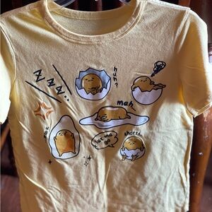 Hybrid & Company Yellow Gudetama T-Shirt
